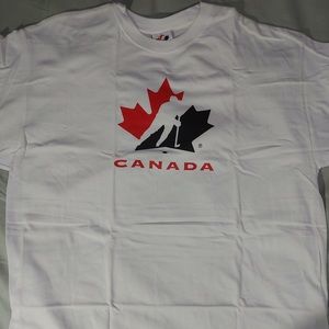 Team Canada hockey logo graphic tee mens Size XL